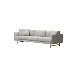 5523 Calmo 80 3 pers. sofa, beige/røget eg
