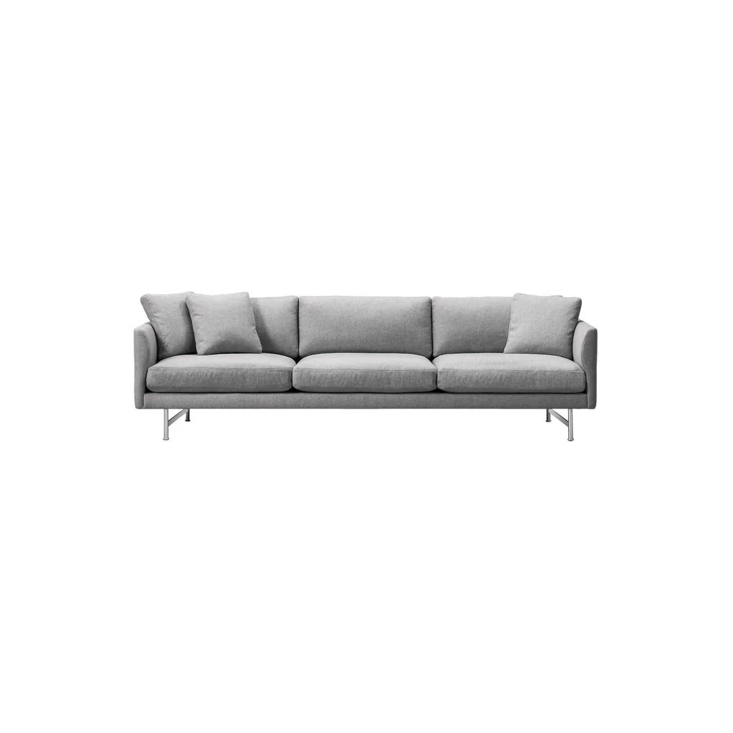 5623 Calmo 80 3 pers. sofa, grå/krom