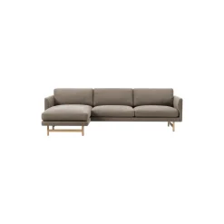 5625 Calmo 3-seater Chaise Sofa, Ecriture 0270/lacquered oak