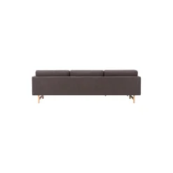 5625 Calmo 3-seater Chaise Sofa, Ecriture 0380/lacquered oak