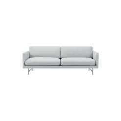 5652 Calmo 2-seater Sofa, Ecriture 0710/black steel