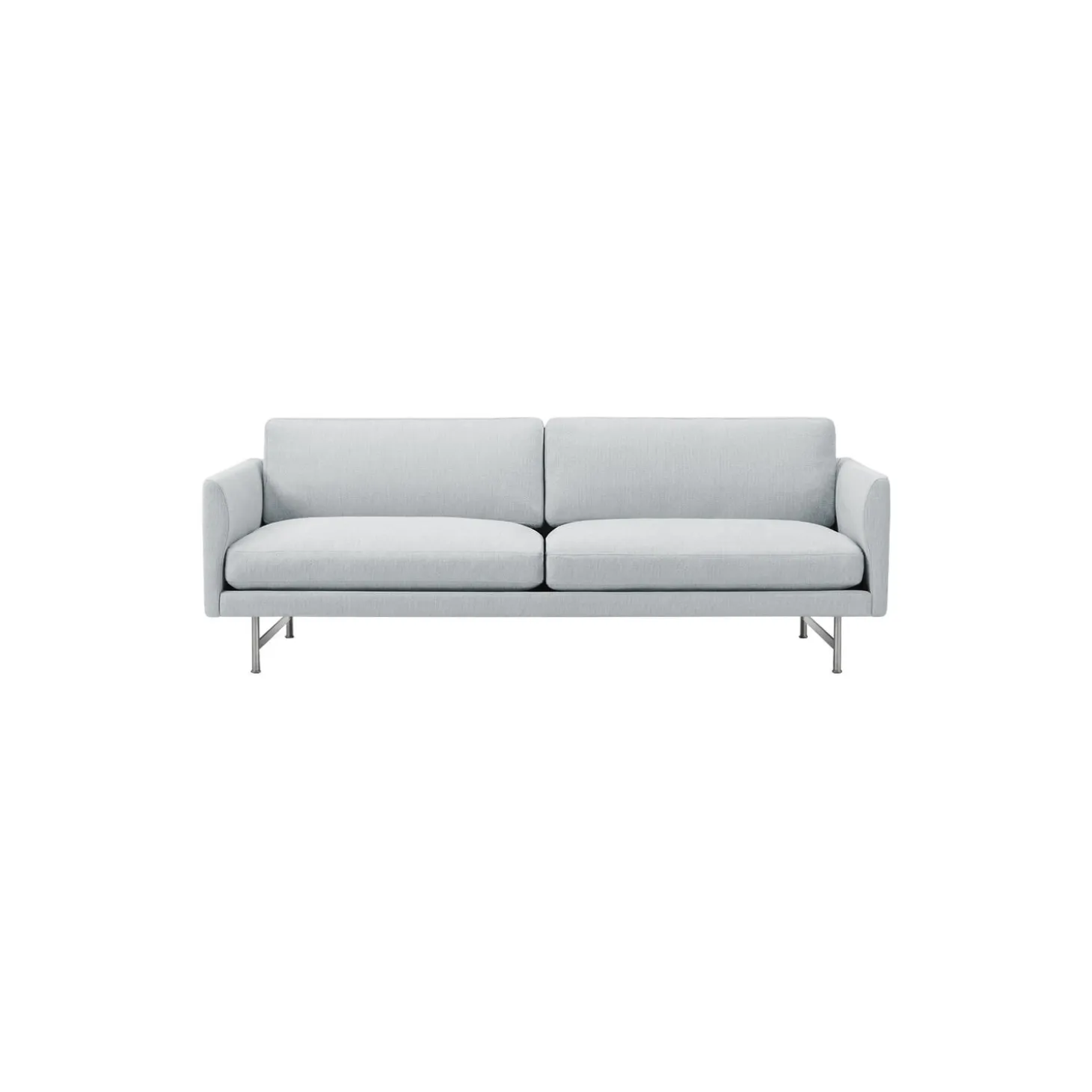 5652 Calmo 2-seater Sofa, Ecriture 0710/black steel