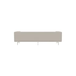 4511 Delphi sofa, Steelcut Trio 213/aluminium