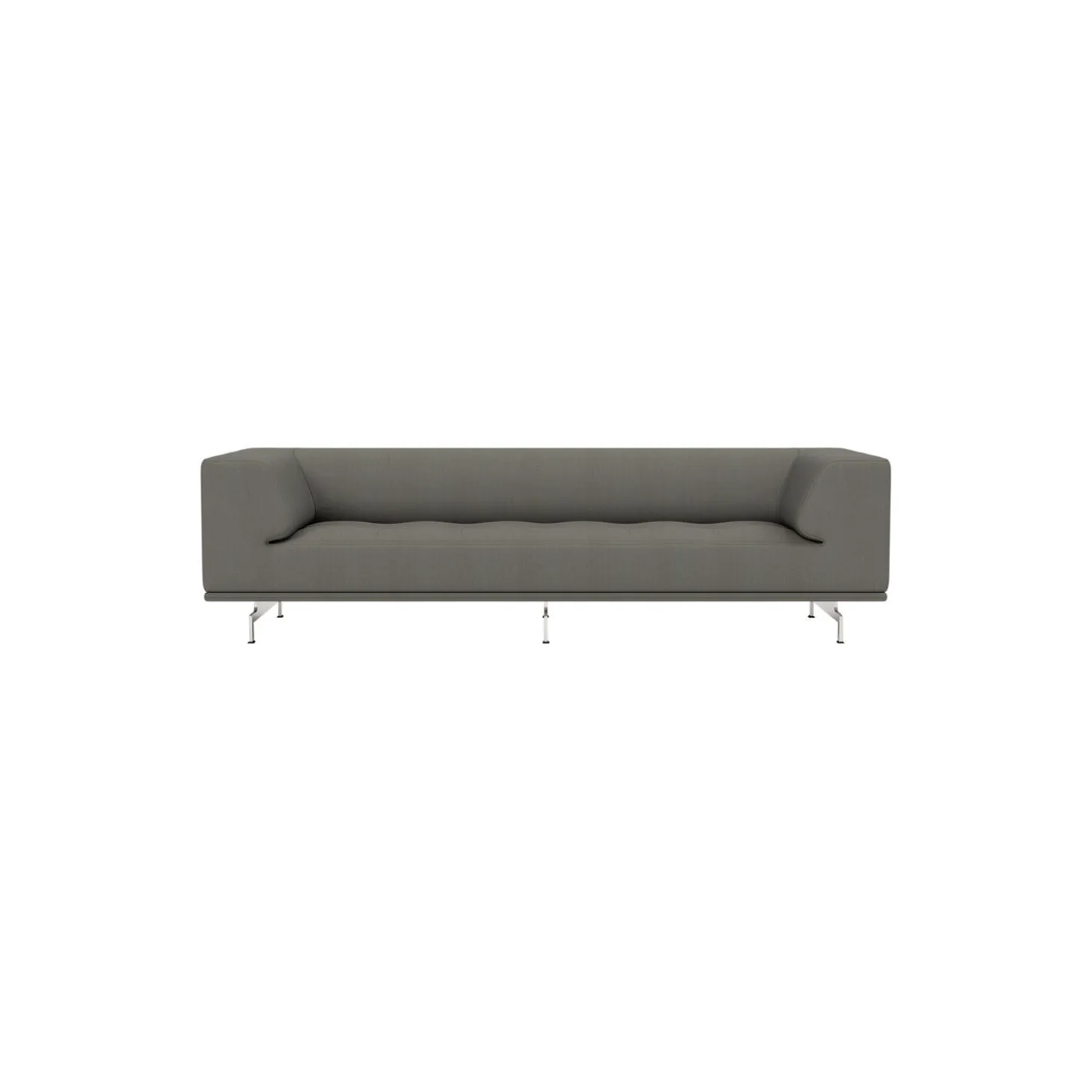 4511 Delphi sofa, Steelcut Trio 253/aluminium