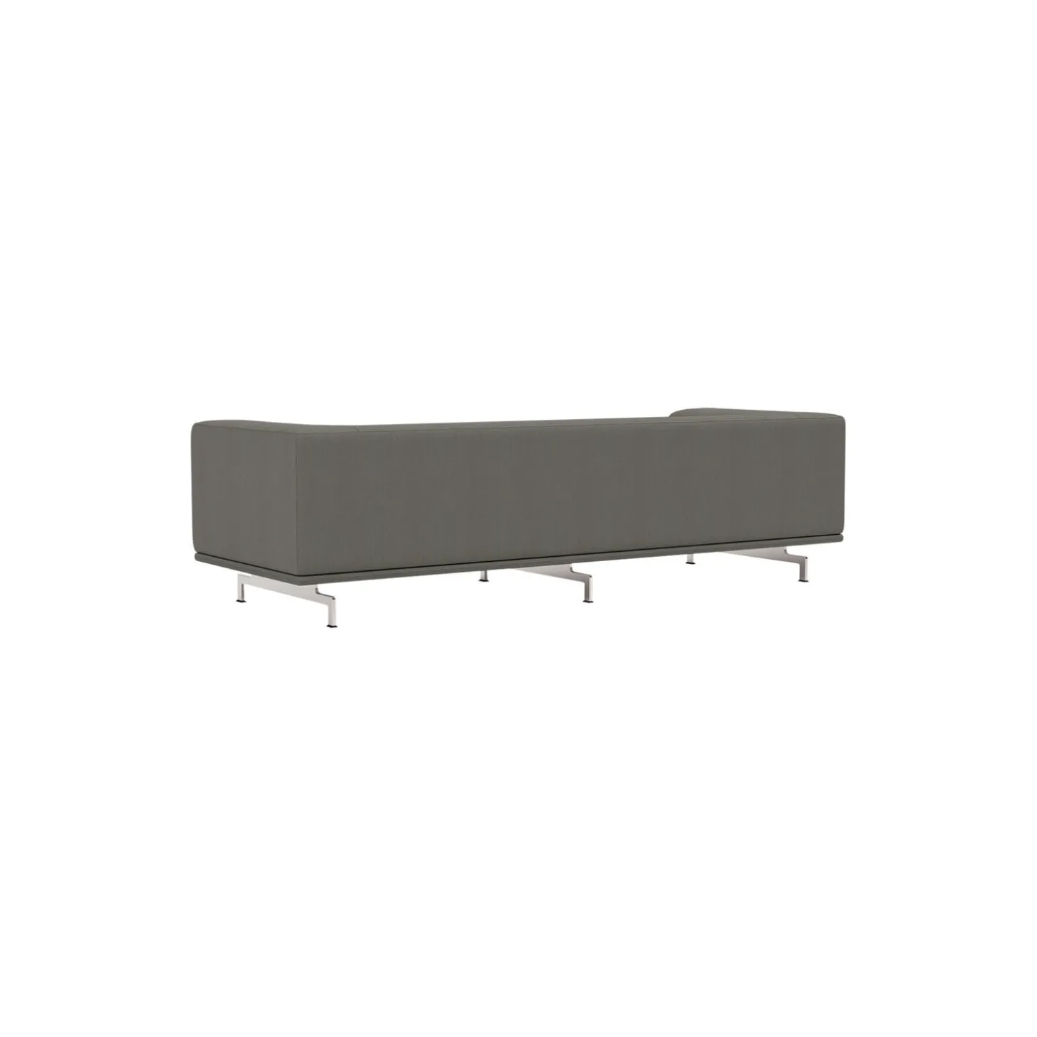 4511 Delphi sofa, Steelcut Trio 253/aluminium