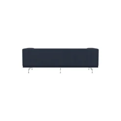 4510 Delphi sofa, Steelcut Trio 796/aluminium