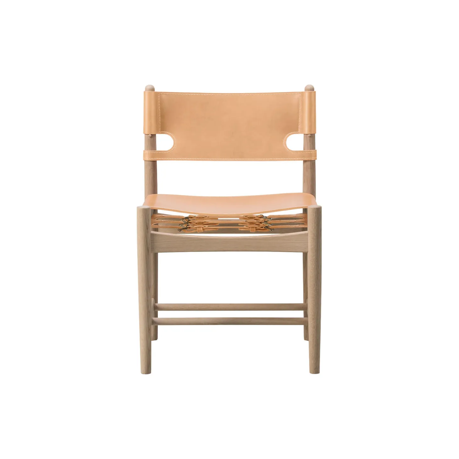 3237 Den Spanske spisebordsstol, natur/sæbebehandlet eg