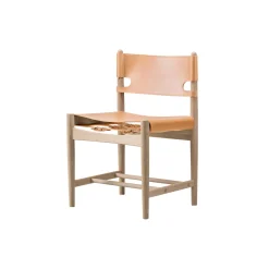 3237 Den Spanske spisebordsstol, natur/sæbebehandlet eg