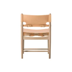 3237 Den Spanske spisebordsstol, natur/sæbebehandlet eg