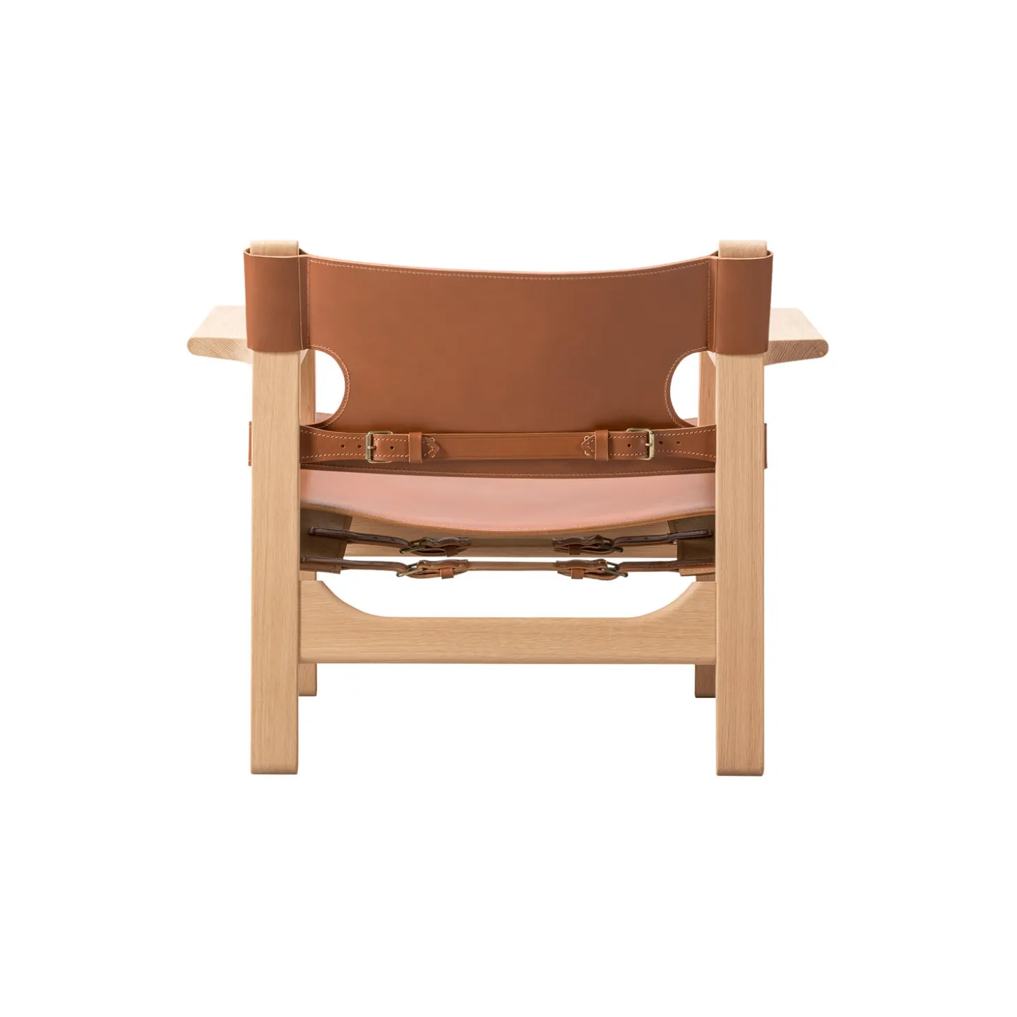 2226 Den Spanske Stol, cognac/lysolieret eg