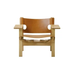 2226 Den Spanske Stol, cognac/olieret eg