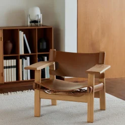 2226 Den Spanske Stol, cognac/olieret eg