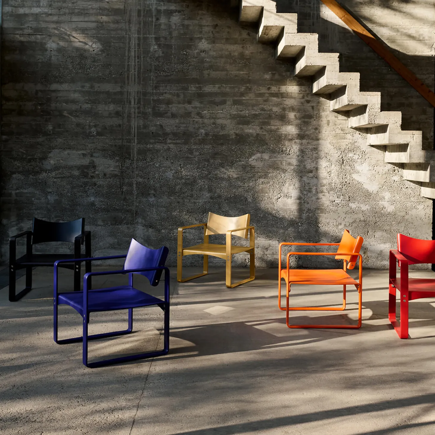 270 F loungestol, brown red