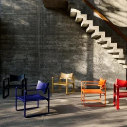 270 F loungestol, klein blue