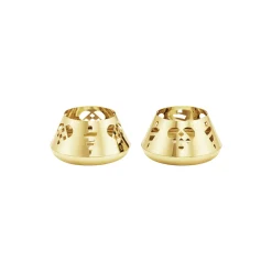 2025 Fyrfadslys 2 stk., guld