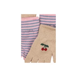 2 Pack Filla Gloves, cherry/stripe