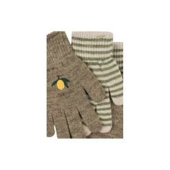 2 Pack Filla Gloves, lemon/stripe