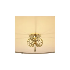 1967 Pendant, brass/canvas