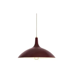 1965 Pendant, chianti red
