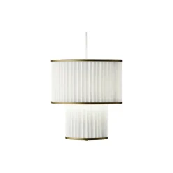 110 PLIVELLO pendel golden, hvid