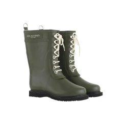 3/4 Rubber Boots, army