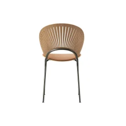 3396 Trinidad stol med sædepolstring, oiled oak/cognac/flint