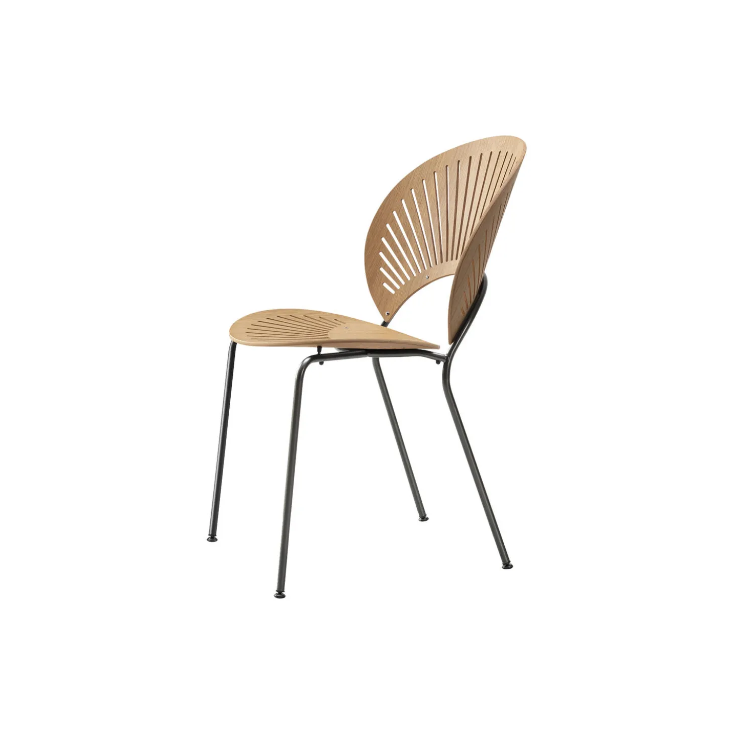 3398 Trinidad stol, oiled oak/flint