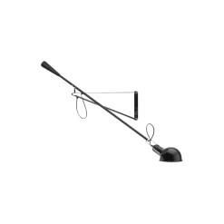 265 væglampe small, black