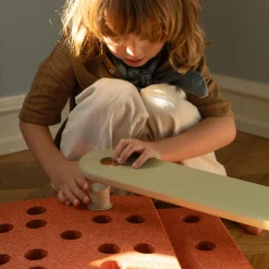 2 x balancebomme, dusty green