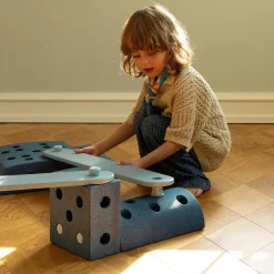 2 x balancebomme, sky blue