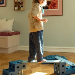 2 x balancebomme, sky blue