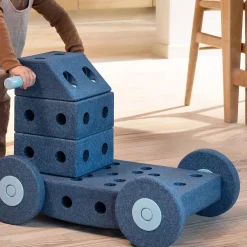 4 x skumhjul, deep blue