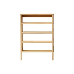 A Line Shoe Rack 72, oiled oak