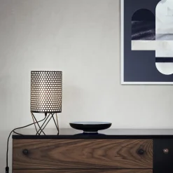 ABC Table Lamp, black semi matt