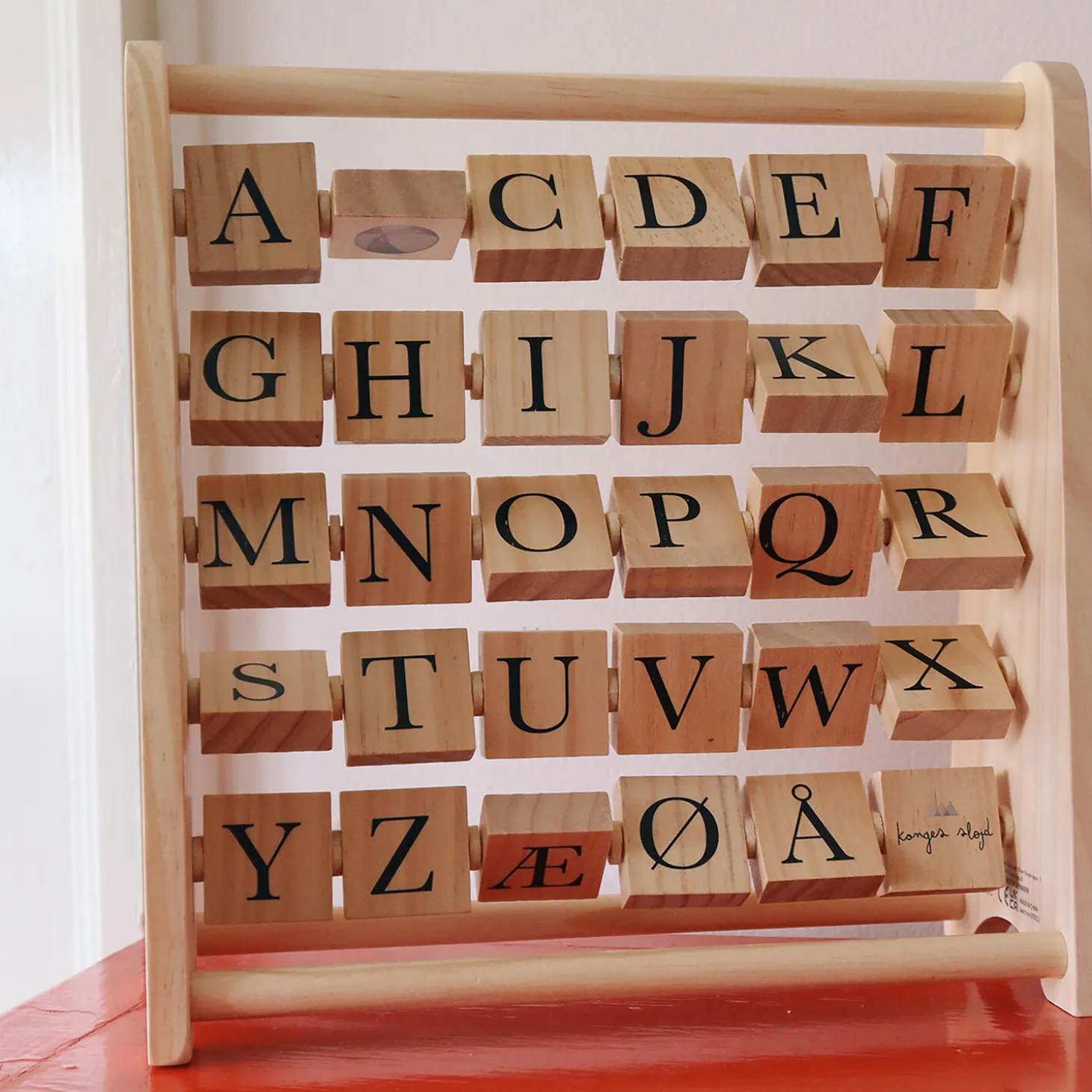 ABC Wooden Block Frame
