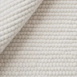 Agner gulvtæppe, white