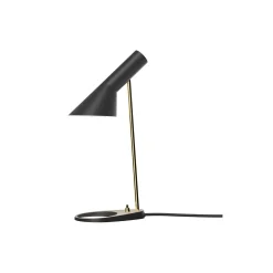 AJ Mini bordlampe, brass/black