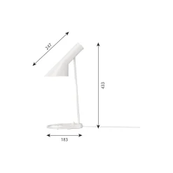 AJ Mini bordlampe, white