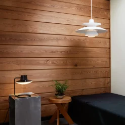 AJ Oxford bordlampe, metal black/opal