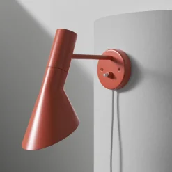 AJ væglampe, electric orange