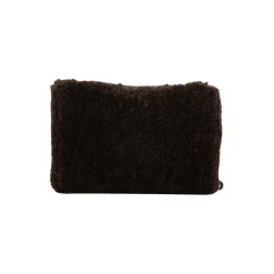 Ally clutch, dark brown