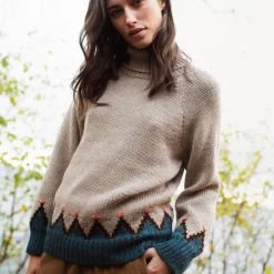 Alpaca Mountain Sweater, multi