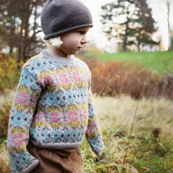 Alpaca Pattern Sweater, multi