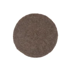 Alpaca Suri Beret, pine cone