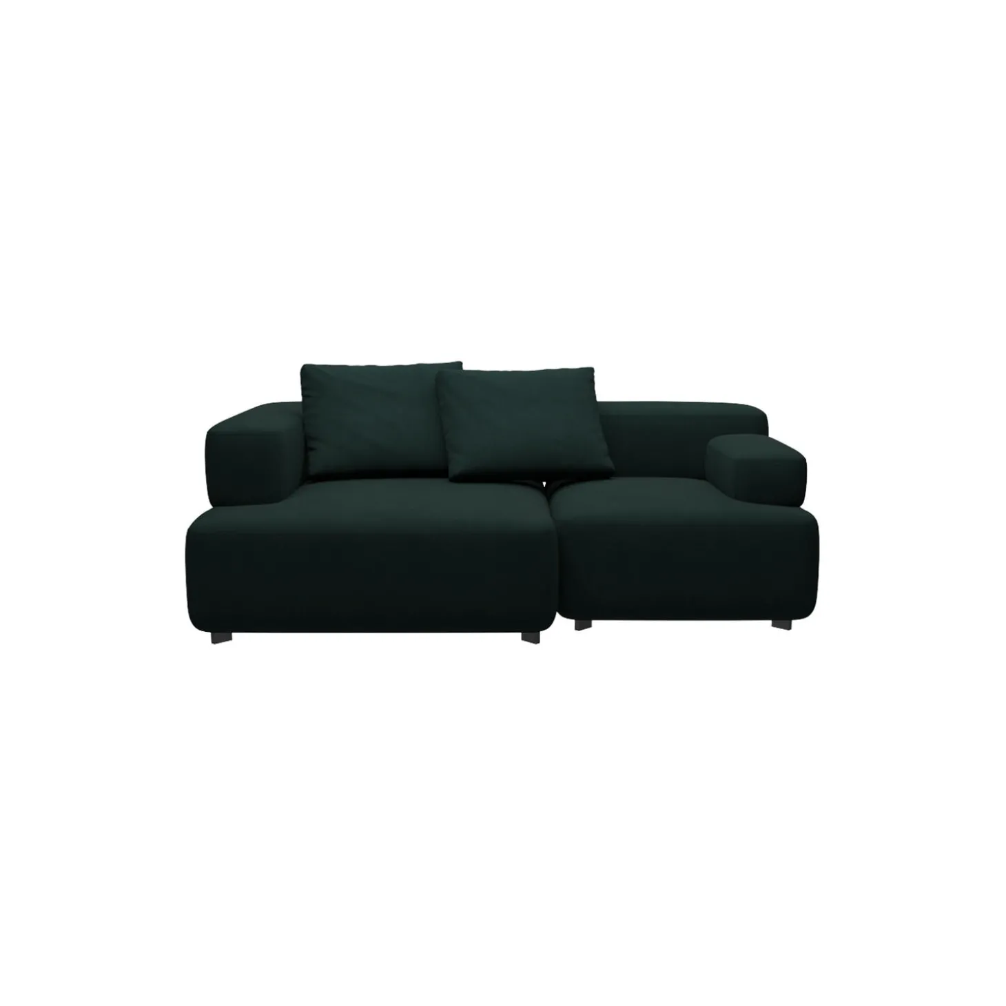 Alphabet™ PL210-1 sofa, dark green 1161
