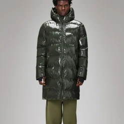 Alta Longer Puffer Jacket, swamp