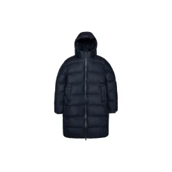 Alta Longer Puffer Jacket, navy
