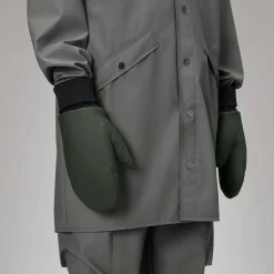 Alta Puffer Mittens, green