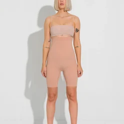 Alturra Highwaist Shaping Shorts, tan