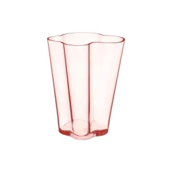 Alvar Aalto vase 25 cm, salmon pink
